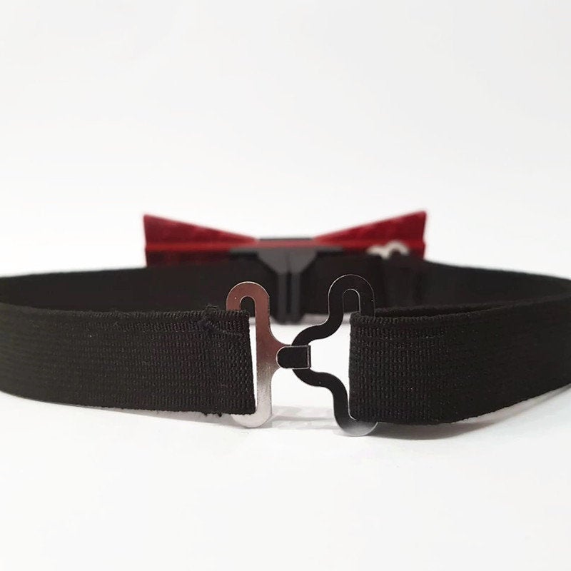 metal clips for elastic bowtie strap