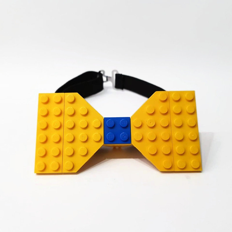 Yellow brick bow tie