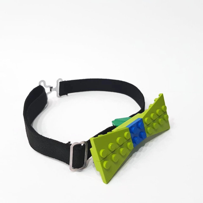 Lime small bow tie