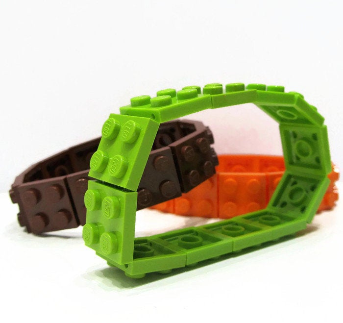Monochrome brick bracelet 2x2