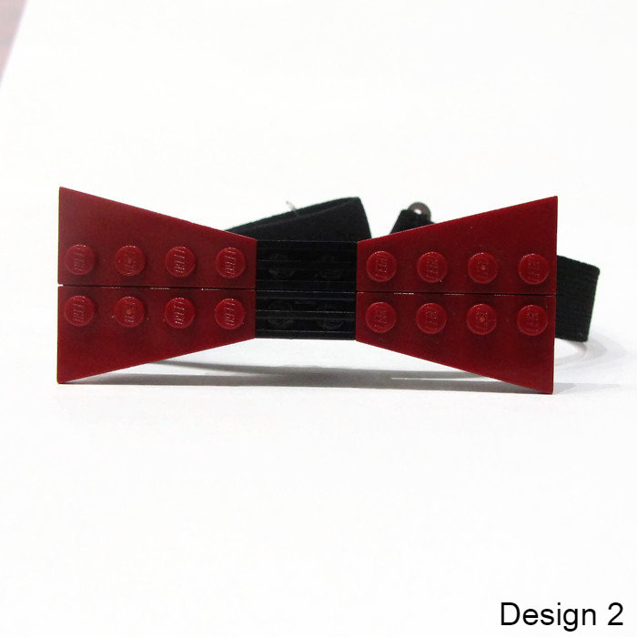 Small brick bowtie with grille