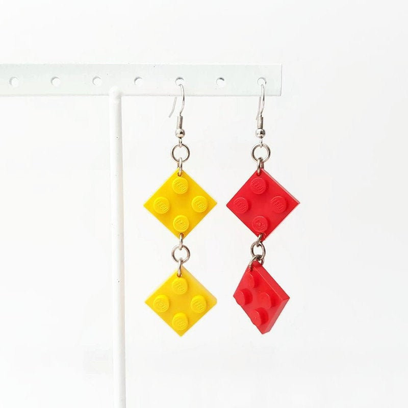 Mix and Match earrings pair by thinkbricks