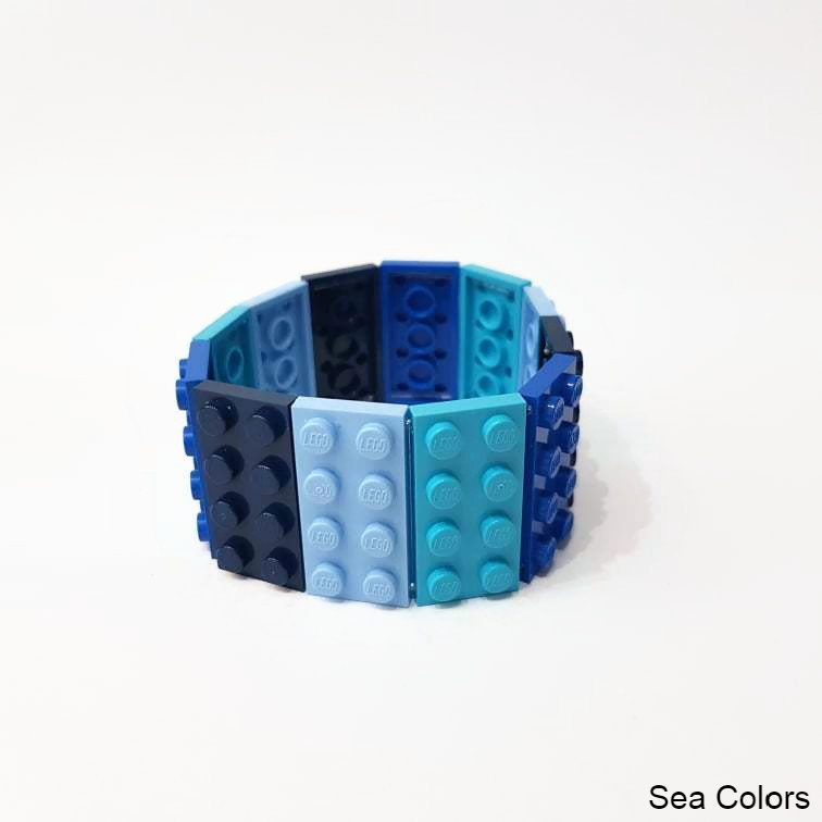 Colorful brick bracelet 2x4 M size