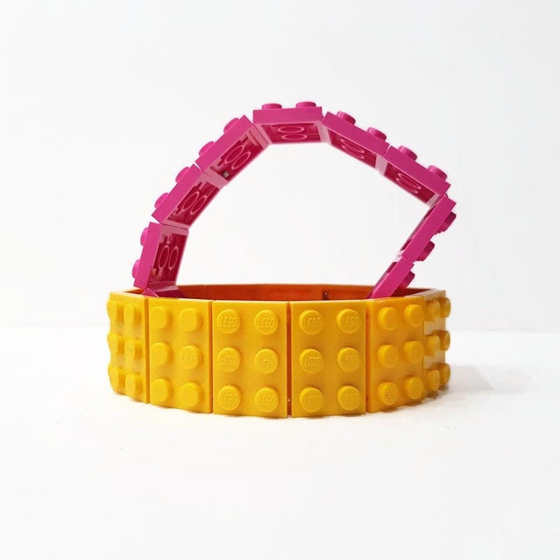 Monochrome brick bracelet 2x3