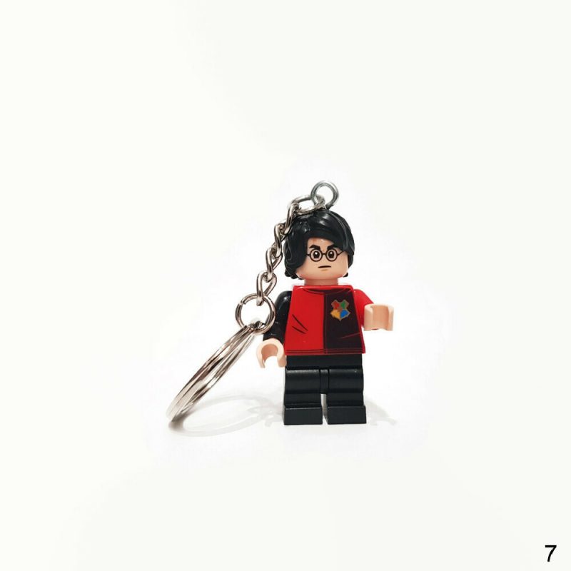 Harry keychain from lego minifig