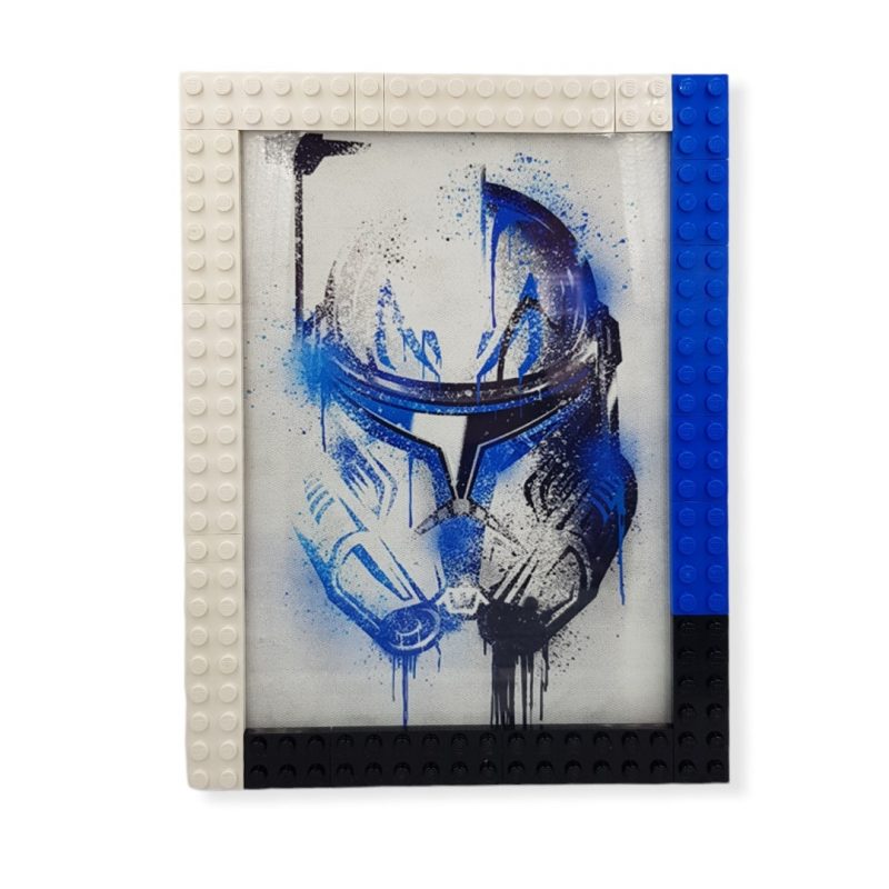 Blue trooper frame