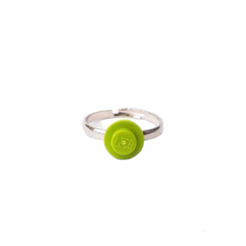 lime lego ring