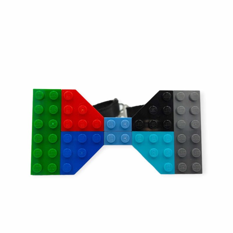 funky bowtie made from lego bricks