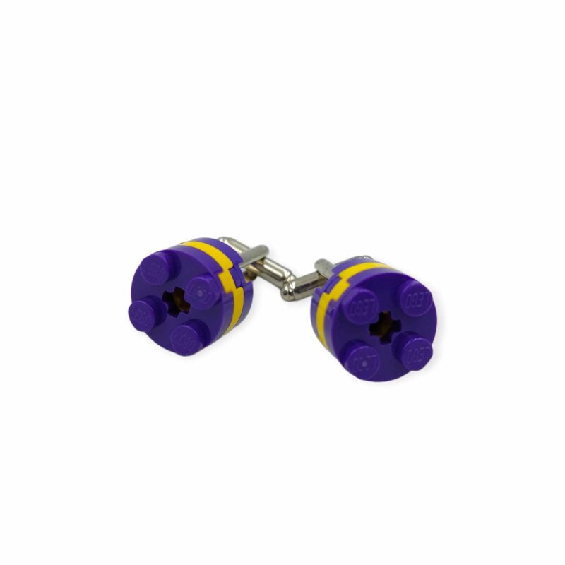 purple cuff links for her